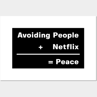 Netflix Love | Avoiding People & Netflix Posters and Art